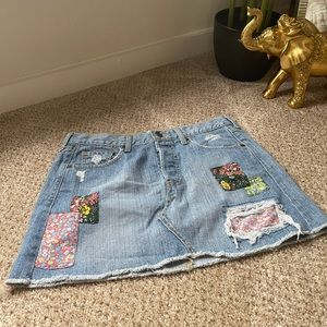 Patch skirt